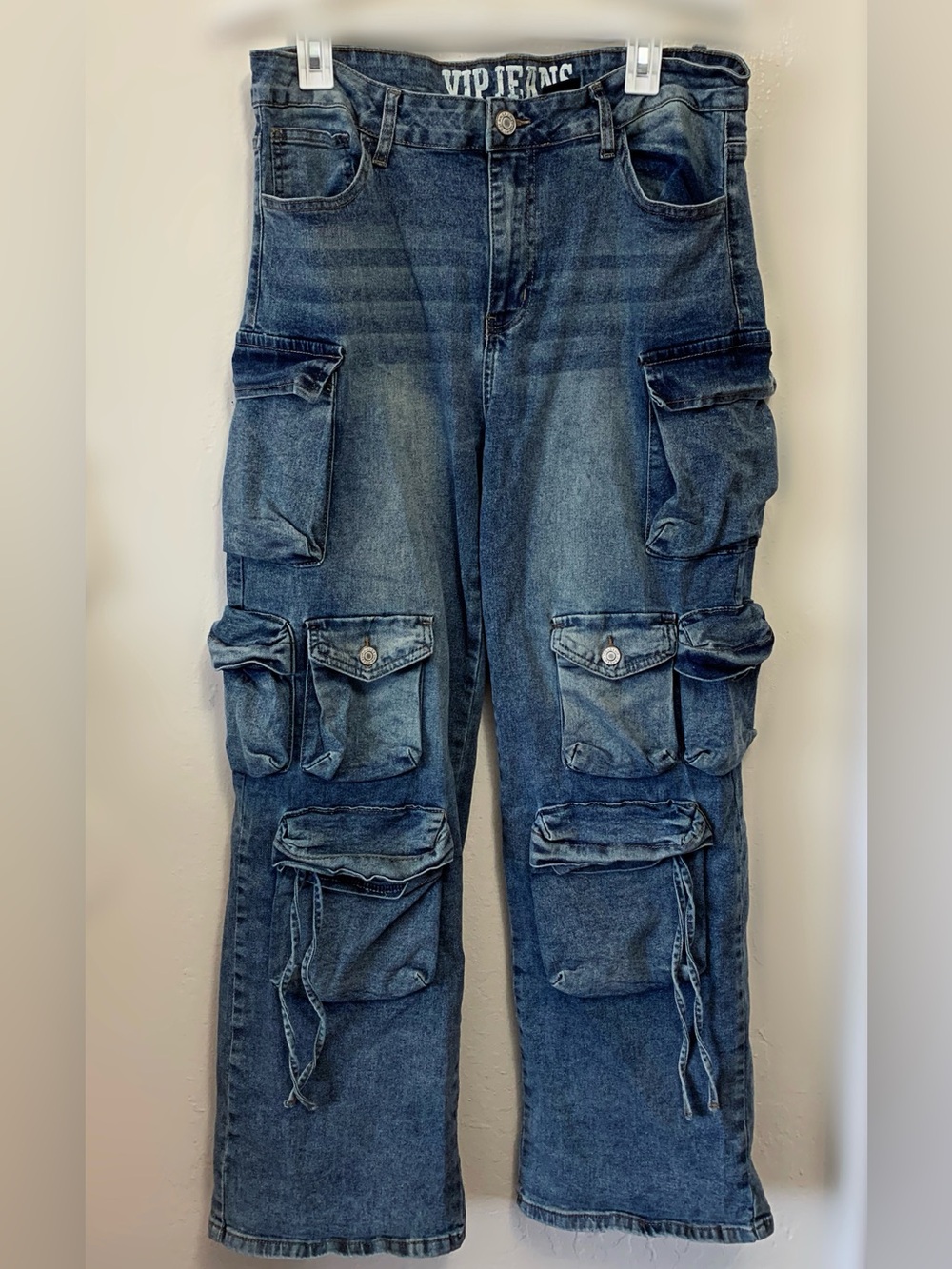 Women’s Baggy Y2K JNCO Style Alternative  Cargo Jeans - VIP Denim Jeans